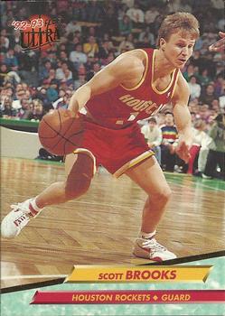 #267 Scott Brooks - Houston Rockets - 1992-93 Ultra Basketball