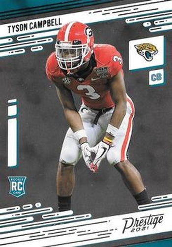 #267 Tyson Campbell - Jacksonville Jaguars - 2021 Panini Prestige Football