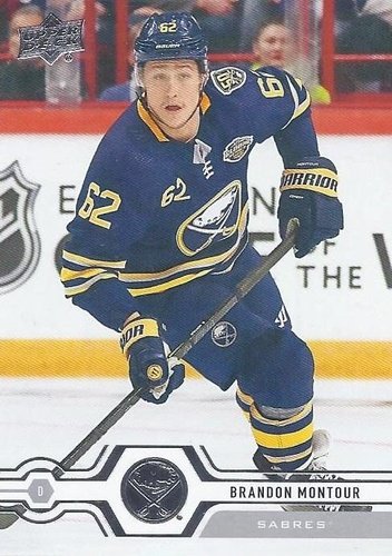 #267 Brandon Montour - Buffalo Sabres - 2019-20 Upper Deck Hockey