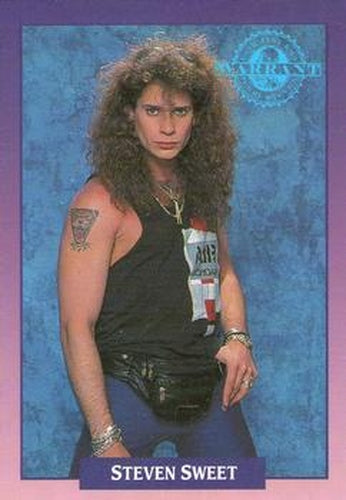 #267 Steven Sweet - 1991 Brockum Rock Cards