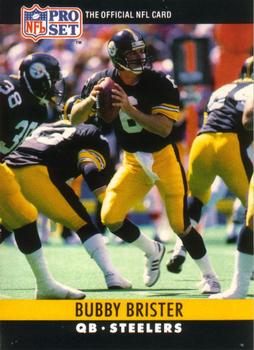 #267 Bubby Brister - Pittsburgh Steelers - 1990 Pro Set Football