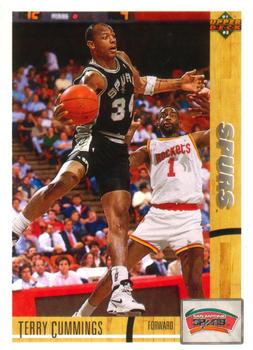 #267 Terry Cummings - San Antonio Spurs - 1991-92 Upper Deck Basketball