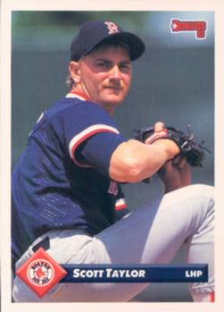 #267 Scott Taylor - Boston Red Sox - 1993 Donruss Baseball