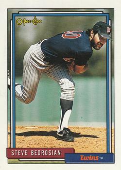 #267 Steve Bedrosian - Minnesota Twins - 1992 O-Pee-Chee Baseball