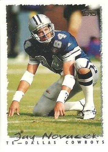#267 Jay Novacek - Dallas Cowboys - 1995 Topps Football