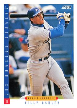 #267 Billy Ashley - Los Angeles Dodgers - 1993 Score Baseball