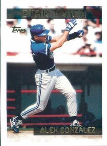 #267 Alex Gonzalez - Toronto Blue Jays - 1995 Topps Baseball