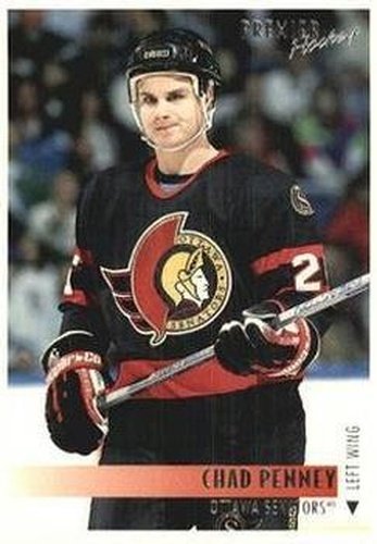 #267 Chad Penney - Ottawa Senators - 1994-95 Topps Premier Hockey