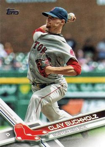 #267 Clay Buchholz - Boston Red Sox - 2017 Topps Baseball