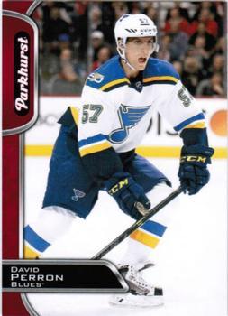 #267 David Perron - St. Louis Blues - 2016-17 Parkhurst - Red Hockey