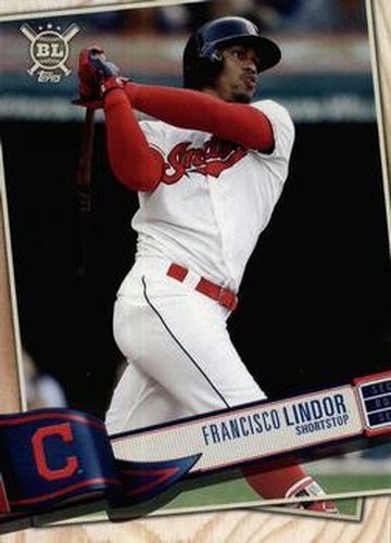 #267 Francisco Lindor - Cleveland Indians - 2019 Topps Big League Baseball