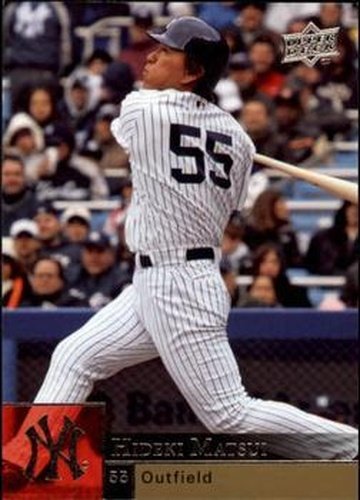 #267 Hideki Matsui - New York Yankees - 2009 Upper Deck Baseball