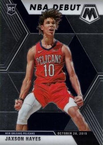 #267 Jaxson Hayes - New Orleans Pelicans - 2019-20 Panini Mosaic Basketball