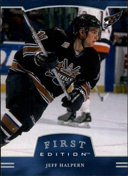 #267 Jeff Halpern - Washington Capitals - 2002-03 Be a Player First Edition Hockey