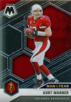 #267 Kurt Warner - Arizona Cardinals - 2021 Panini Mosaic Football
