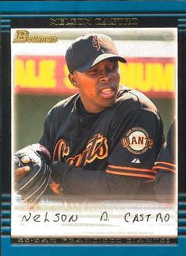 #267 Nelson Castro - San Francisco Giants - 2002 Bowman Baseball