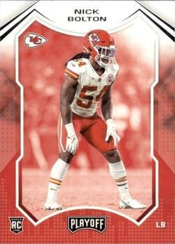 #267 Nick Bolton - Kansas City Chiefs - 2021 Panini Playoff Football