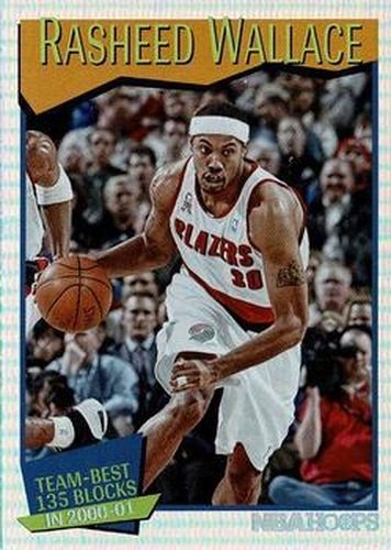 #267 Rasheed Wallace - Portland Trail Blazers - 2021-22 Hoops Basketball