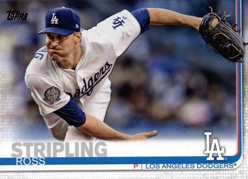 #267 Ross Stripling - Los Angeles Dodgers - 2019 Topps Baseball
