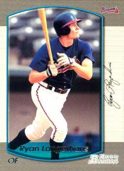#267 Ryan Langerhans - Atlanta Braves - 2000 Bowman Baseball