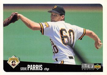 #267 Steve Parris - Pittsburgh Pirates - 1996 Collector's Choice Baseball