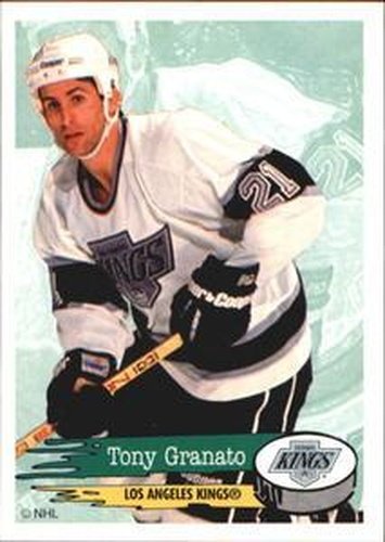 #267 Tony Granato - Los Angeles Kings - 1995-96 Panini Hockey Stickers