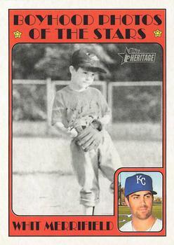 #267 Whit Merrifield - Kansas City Royals - 2021 Topps Heritage Baseball