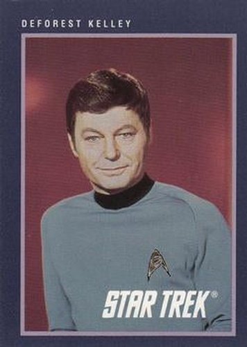 #267 DeForest Kelley - 1991 Impel Star Trek 25th Anniversary