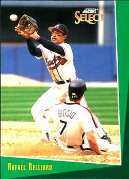 #267 Rafael Belliard - Atlanta Braves - 1993 Select Baseball