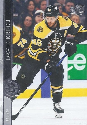 #267 David Krejci - Boston Bruins - 2020-21 Upper Deck Hockey