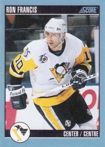 #267 Ron Francis - Pittsburgh Penguins - 1992-93 Score Canadian Hockey