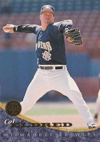 #267 Cal Eldred - Milwaukee Brewers - 1994 Leaf Baseball
