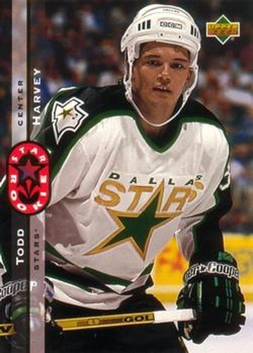 #267 Todd Harvey - Dallas Stars - 1994-95 Upper Deck Hockey