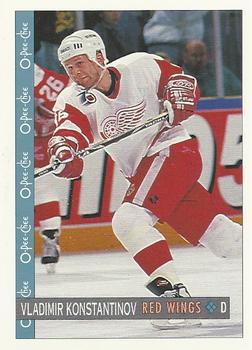 #267 Vladimir Konstantinov - Detroit Red Wings - 1992-93 O-Pee-Chee Hockey