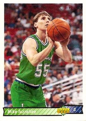 #267 Mike Iuzzolino - Dallas Mavericks - 1992-93 Upper Deck Basketball