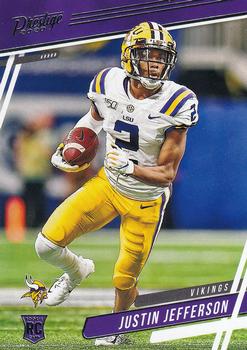 #267 Justin Jefferson - Minnesota Vikings - 2020 Panini Prestige Football