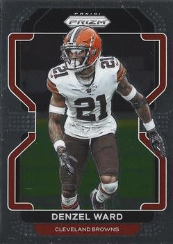 #267 Denzel Ward - Cleveland Browns - 2021 Panini Prizm Football
