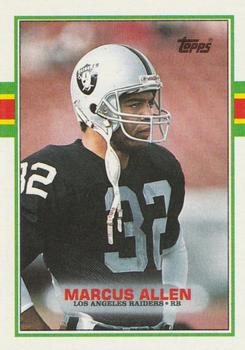 #267 Marcus Allen - Los Angeles Raiders - 1989 Topps Football
