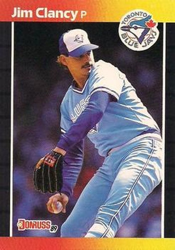 #267 Jim Clancy - Toronto Blue Jays - 1989 Donruss Baseball