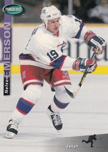#267 Nelson Emerson - Winnipeg Jets - 1994-95 Parkhurst Hockey