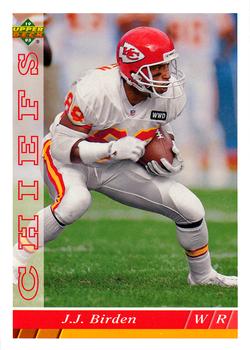 #267 J.J. Birden - Kansas City Chiefs - 1993 Upper Deck Football