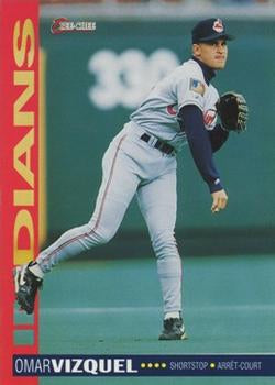 #267 Omar Vizquel - Cleveland Indians - 1994 O-Pee-Chee Baseball