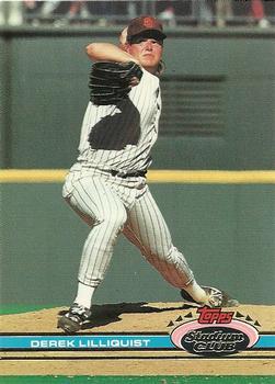 #268 Derek Lilliquist - San Diego Padres - 1991 Stadium Club Baseball