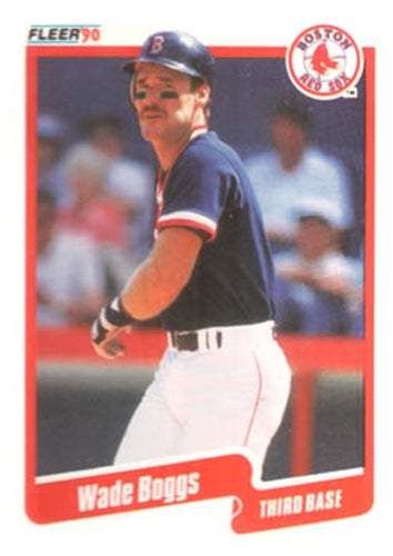 #268 Wade Boggs - Boston Red Sox - 1990 Fleer USA Baseball