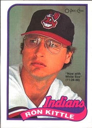 #268 Ron Kittle - Chicago White Sox - 1989 O-Pee-Chee Baseball