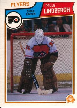 #268 Pelle Lindbergh - Philadelphia Flyers - 1983-84 O-Pee-Chee Hockey