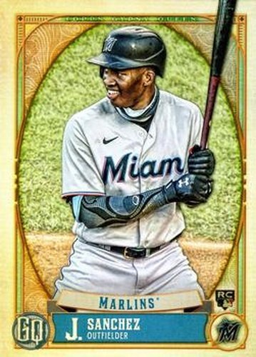 #268 Jesus Sanchez - Miami Marlins - 2021 Topps Gypsy Queen Baseball