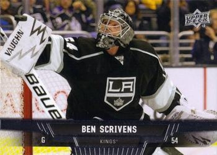 #268 Ben Scrivens - Los Angeles Kings - 2013-14 Upper Deck Hockey