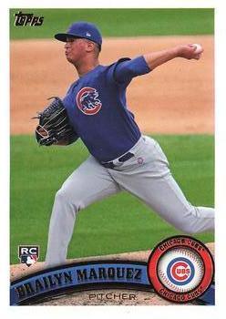 #268 Brailyn Marquez - Chicago Cubs - 2021 Topps Archives Baseball
