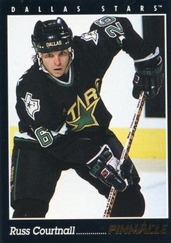 #268 Russ Courtnall - Dallas Stars - 1993-94 Pinnacle Hockey